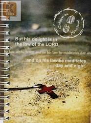 Блокнот,15*10.5,  90 листов. But his delight isin the law of the Lord..